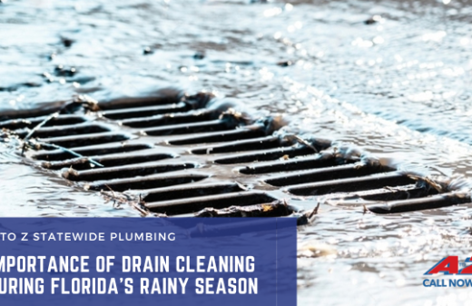 Importance of Drain Cleaning During Florida’s Rainy Season