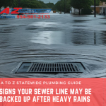 Signs Your Sewer Line May Be Backed Up After Heavy Rains
