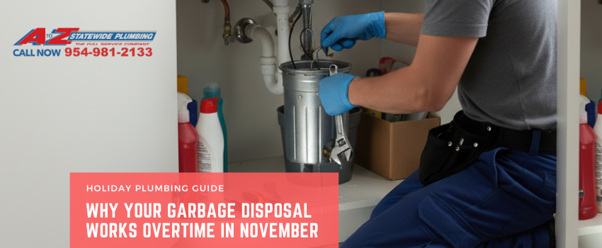 Why Your Garbage Disposal Works Overtime in November