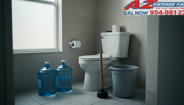 How to Manually Flush a Toilet During a Water Outage 3 Safe Methods for South Florida Homes