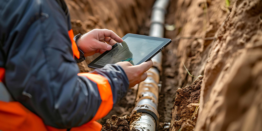 Locating Bellied Pipes Using Camera Technology to Map Underground Plumbing Slopes
