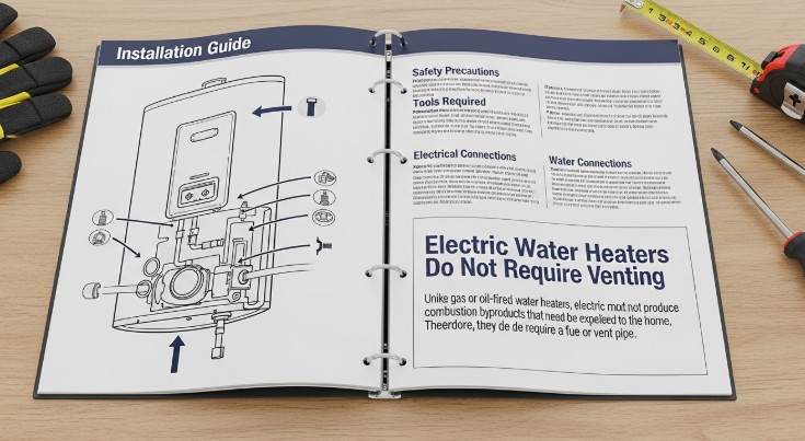Do electric water heaters need to be vented installation guide for homes