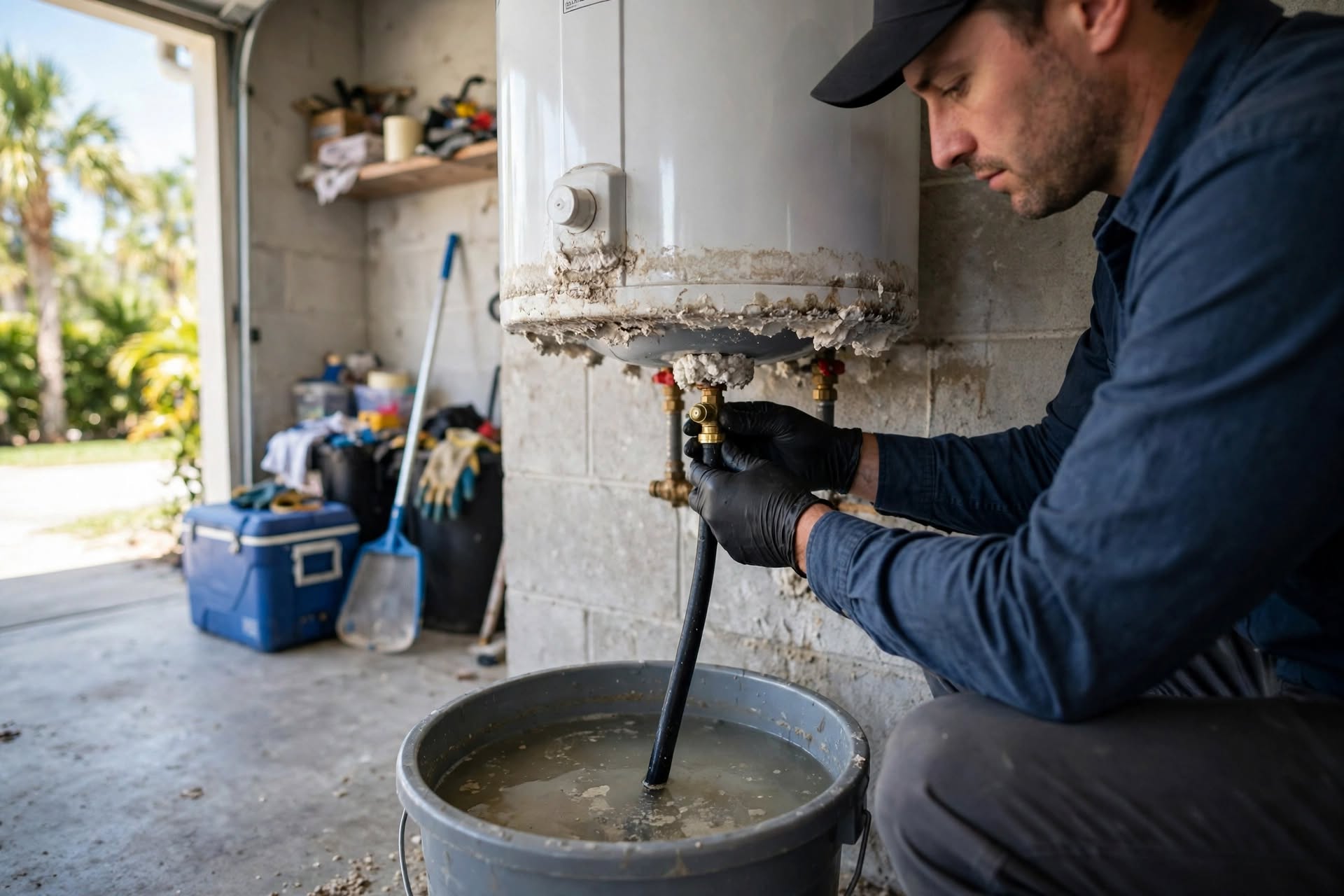 How to Flush a Water Heater (Step-by-Step for Florida Hard Water)