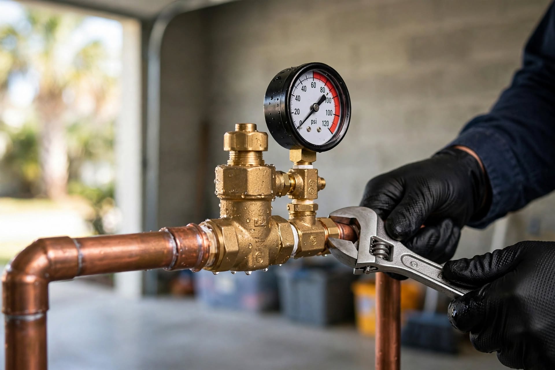 Pressure Reducing Valve (PRV) Signs It's Failing & Replacement Cost in Florida